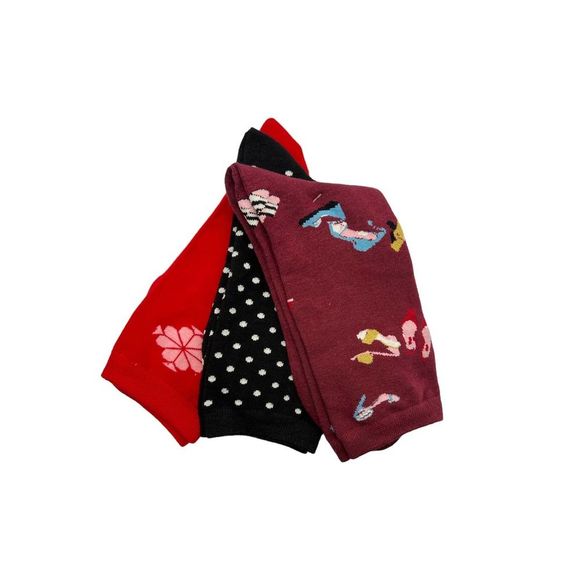 Kate Spade Crew Socks 3 Pack - Picture 2 of 2